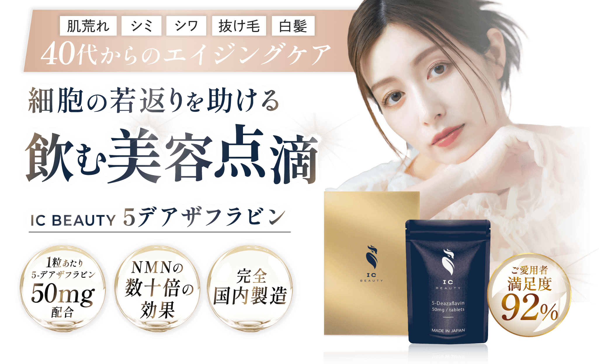 細胞の若返りを助ける飲む美容点滴